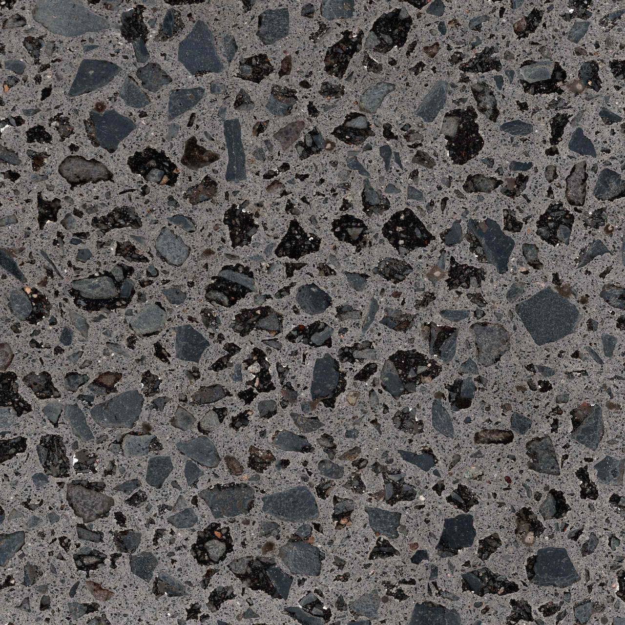 Nuerburgring Terrazzo mit Splitt aus der Grand Prix Strecke