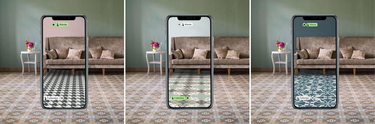 Zementfliesen Visualisierer 