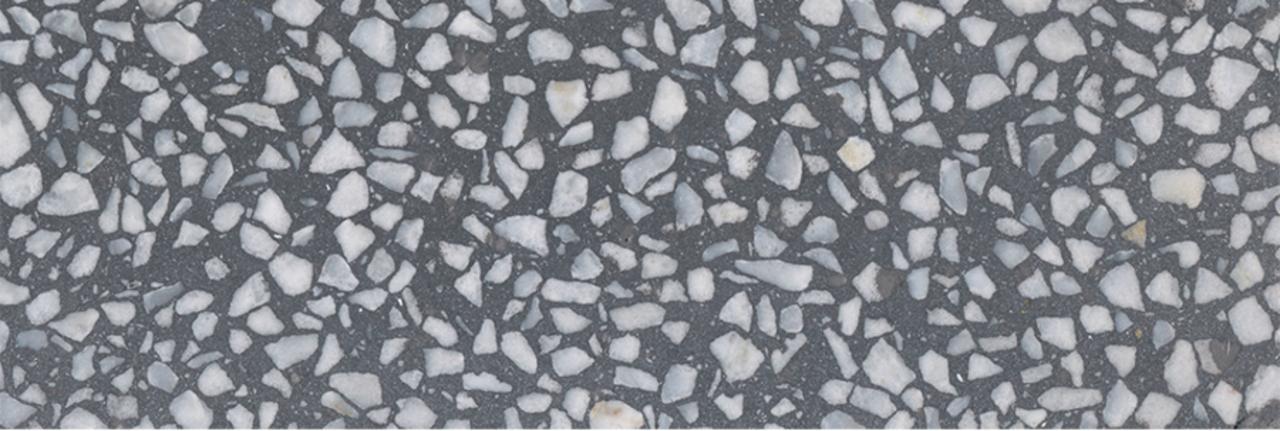 dunkler Terrazzobodenbelag