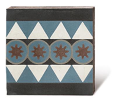 VIA Zementfliese Rand zur Paulplatte