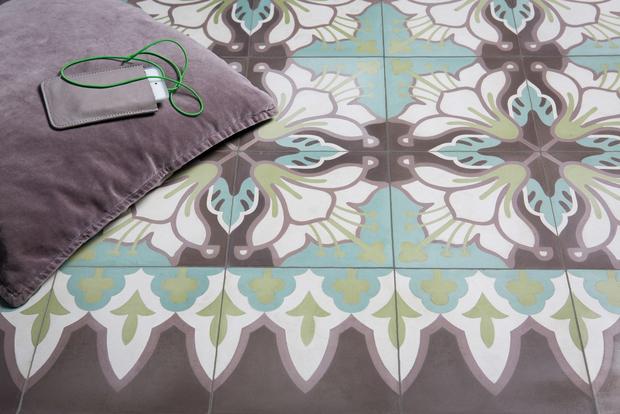 Retrofliesen mit Muster Retrofliesen mit Muster