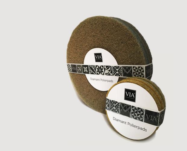 Diamant Polierpads für die Aufbereitung von VIA Zementfliesen Diamant Polierpads für die Aufbereitung von VIA Zementfliesen