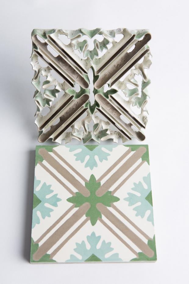 Abbildung Zementfliese – Eigenschaften von Zementfliesen Abbildung Zementfliese – Eigenschaften von Zementfliesen