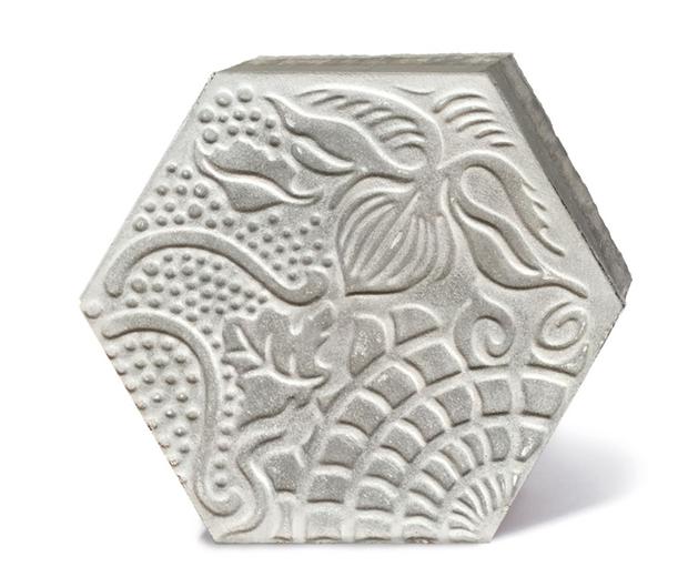 Trottoirplatten sechseck mit Muster Trottoirplatten sechseck mit Muster