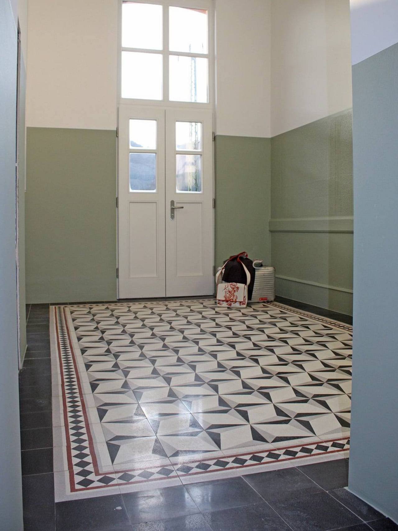 VIA Terrazzoplatten im Hausflur 