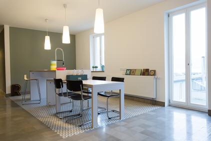 Ausstellungsbereich im Obergeschoss bei VIA  