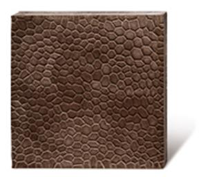 Zementmosaikplatte mit robraun